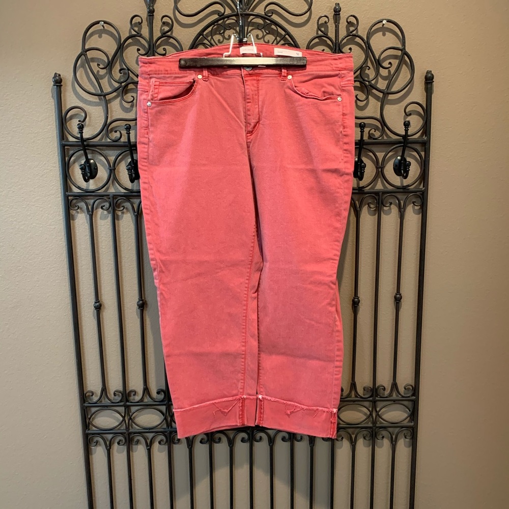 J.Jill Authentic Fit Cropped Denim
